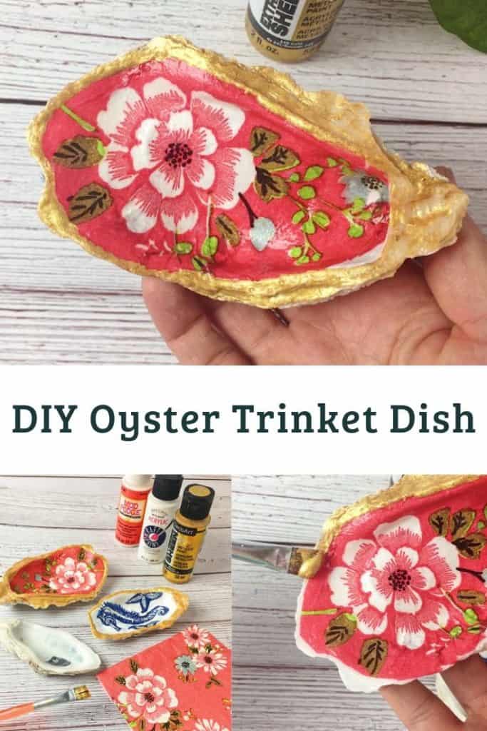 DIY Oyster Trinket Dish Tutorial - Crafting on the Fly