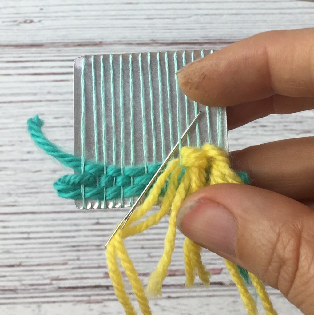 How to Weave A Pin DIY Tutorial